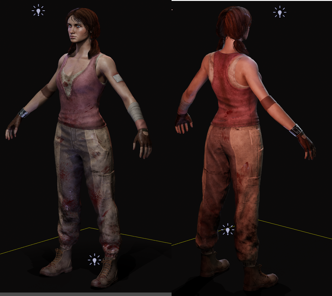 Dead Space Ellie Langford Wip — Polycount