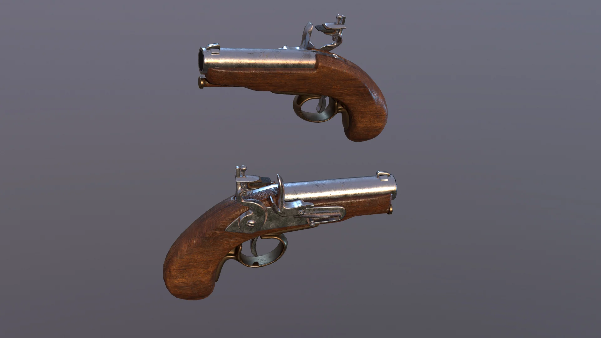 Blackwake Weapons — polycount