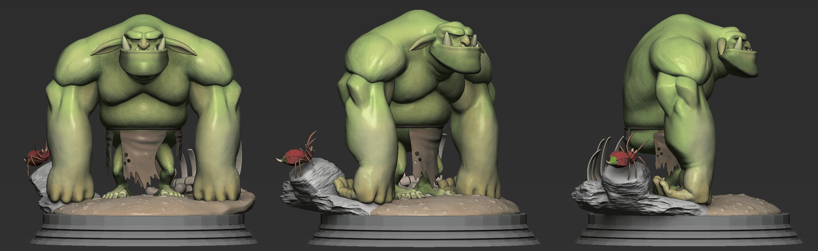 Pose Characters in ZBrush