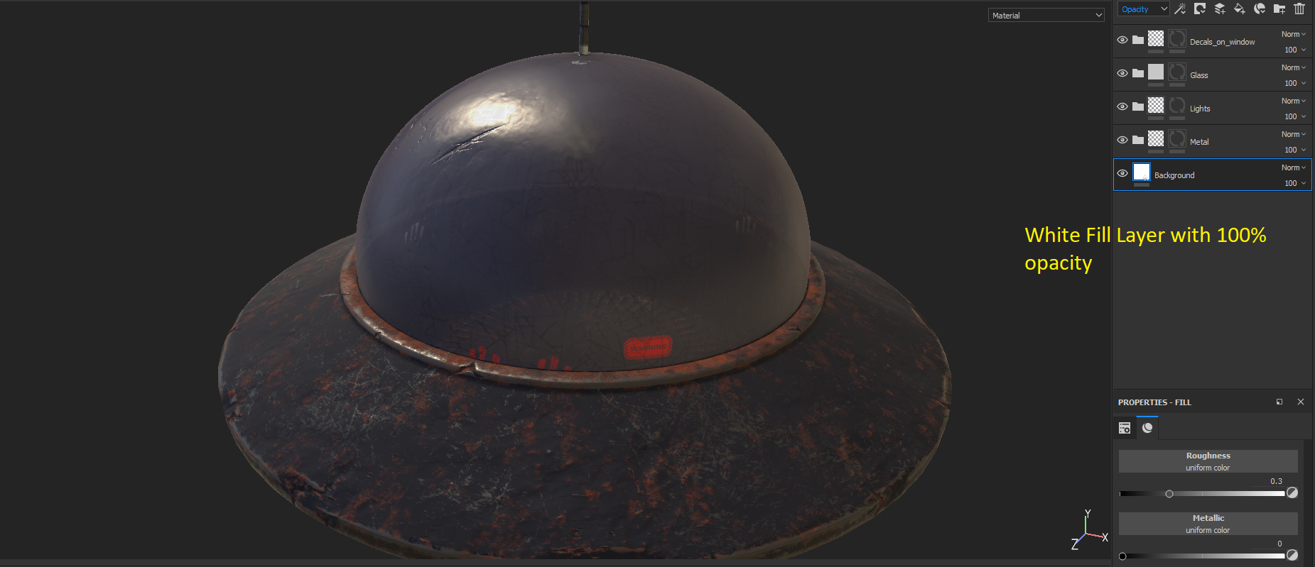 Substance Painter Alpha in UE4 material. — polycount