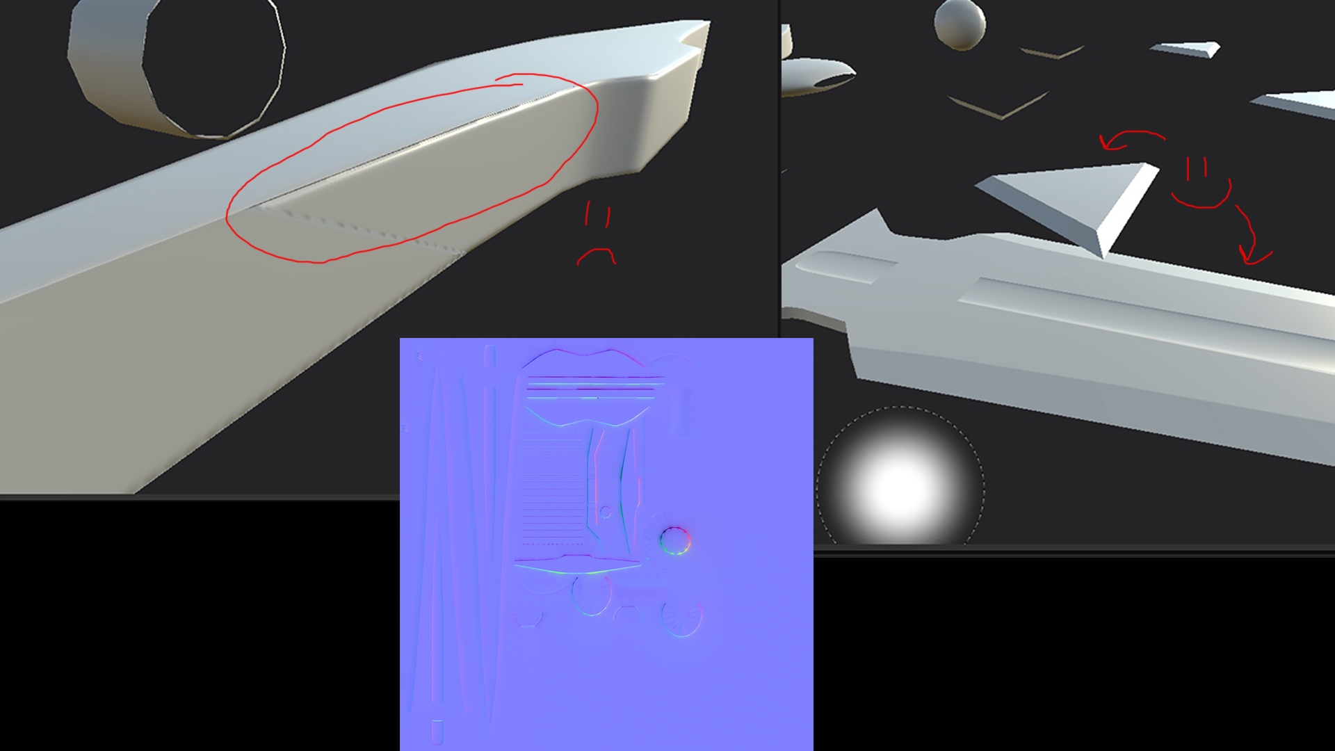 Smoothing Groups And Substance Painter Normal Map Baking Polycount