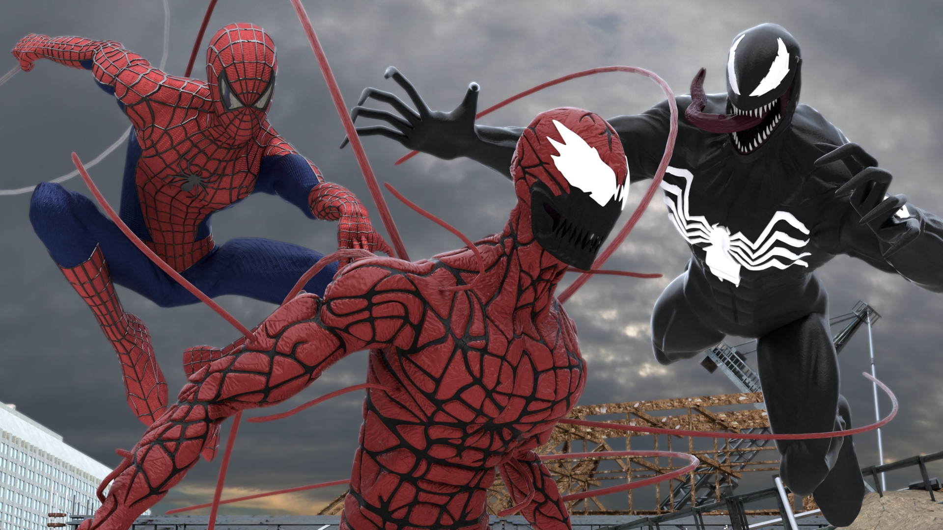 Gta 5 spiderman vs venom фото 8