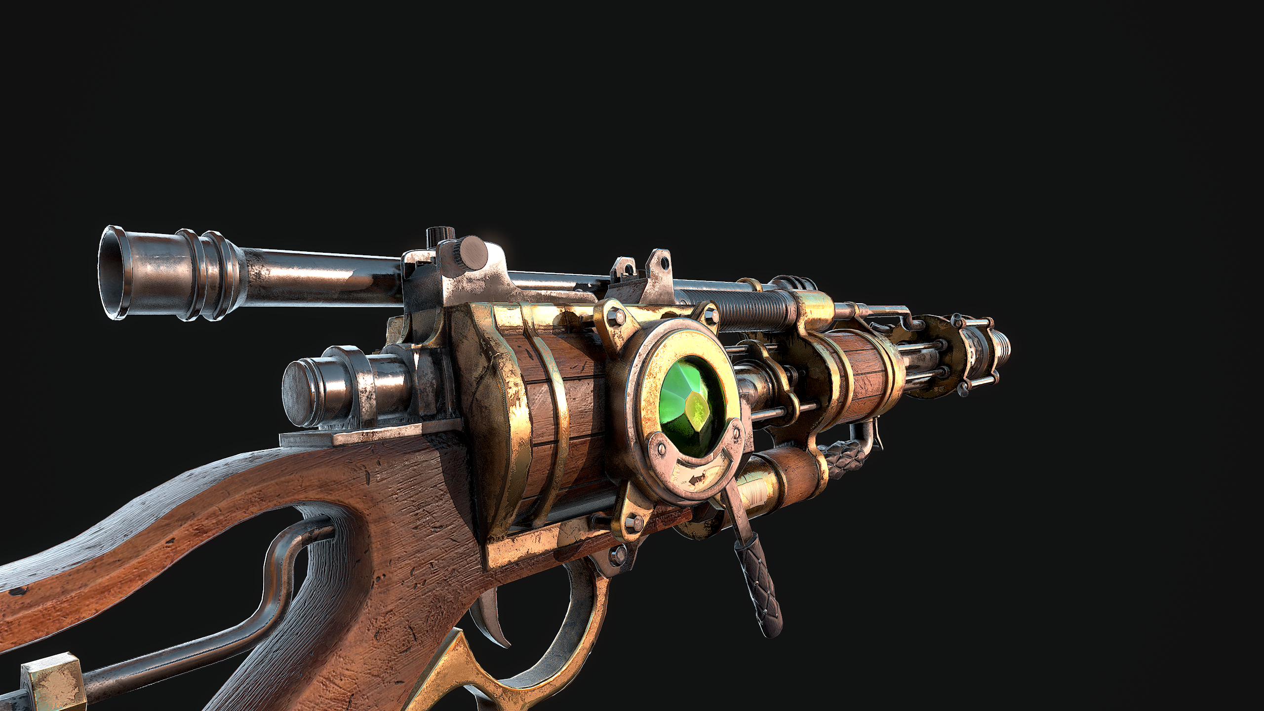 steampunk carbine