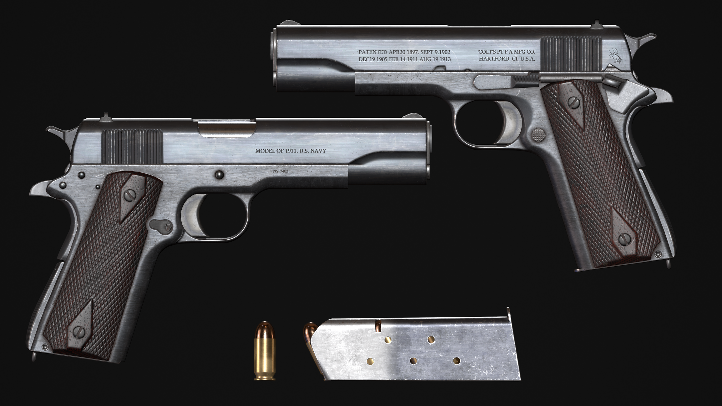 Colt M1911 Pistol · Digital History 511: Theory & Practice