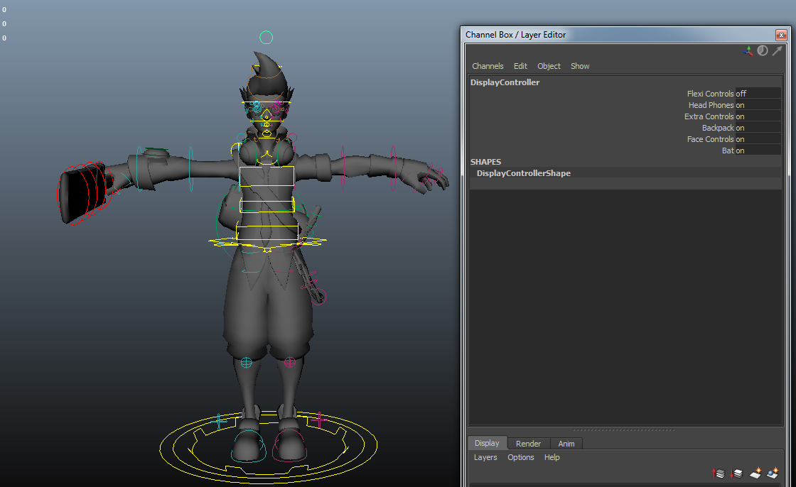 Maya Control Rig for the body - Character & Animation - Epic Developer  Community Forums