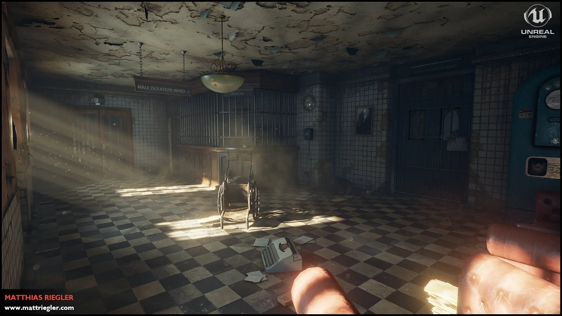 [UE4] Asylum Environment - Feedback plz — polycount