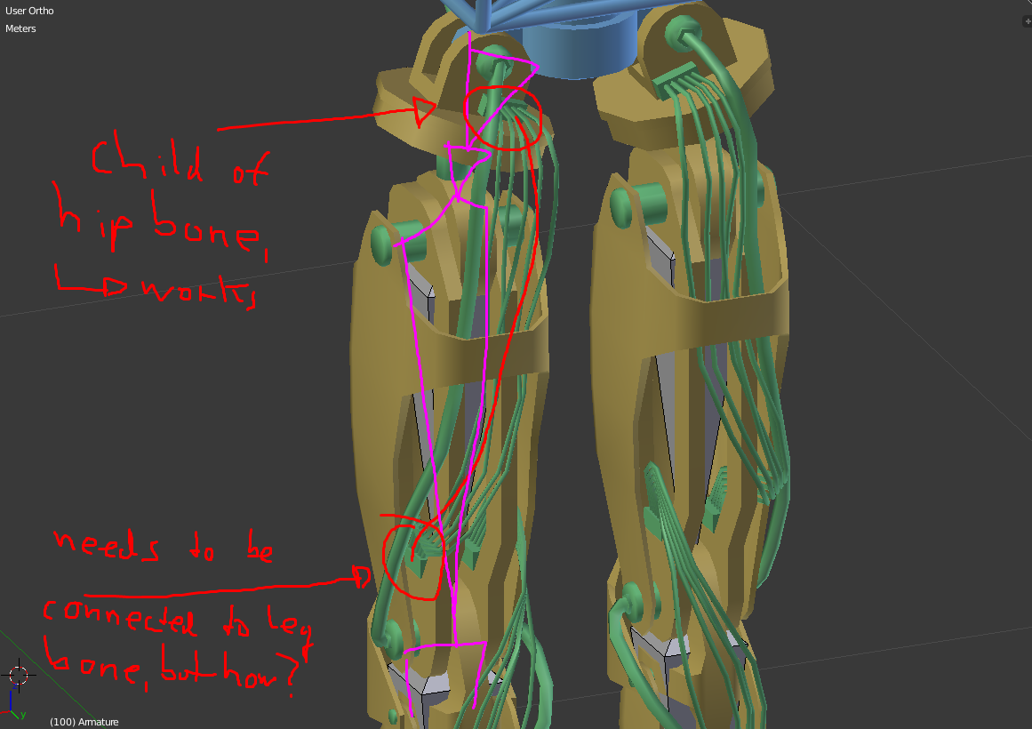 How to connect Rig to the Mesh.