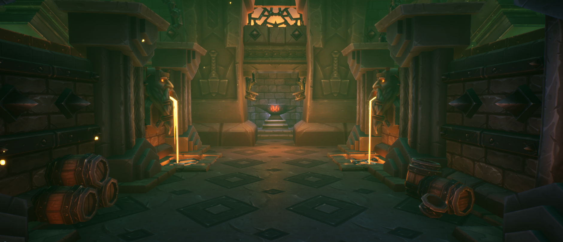 Dwarven Halls Udk Handpainted Environment — Polycount