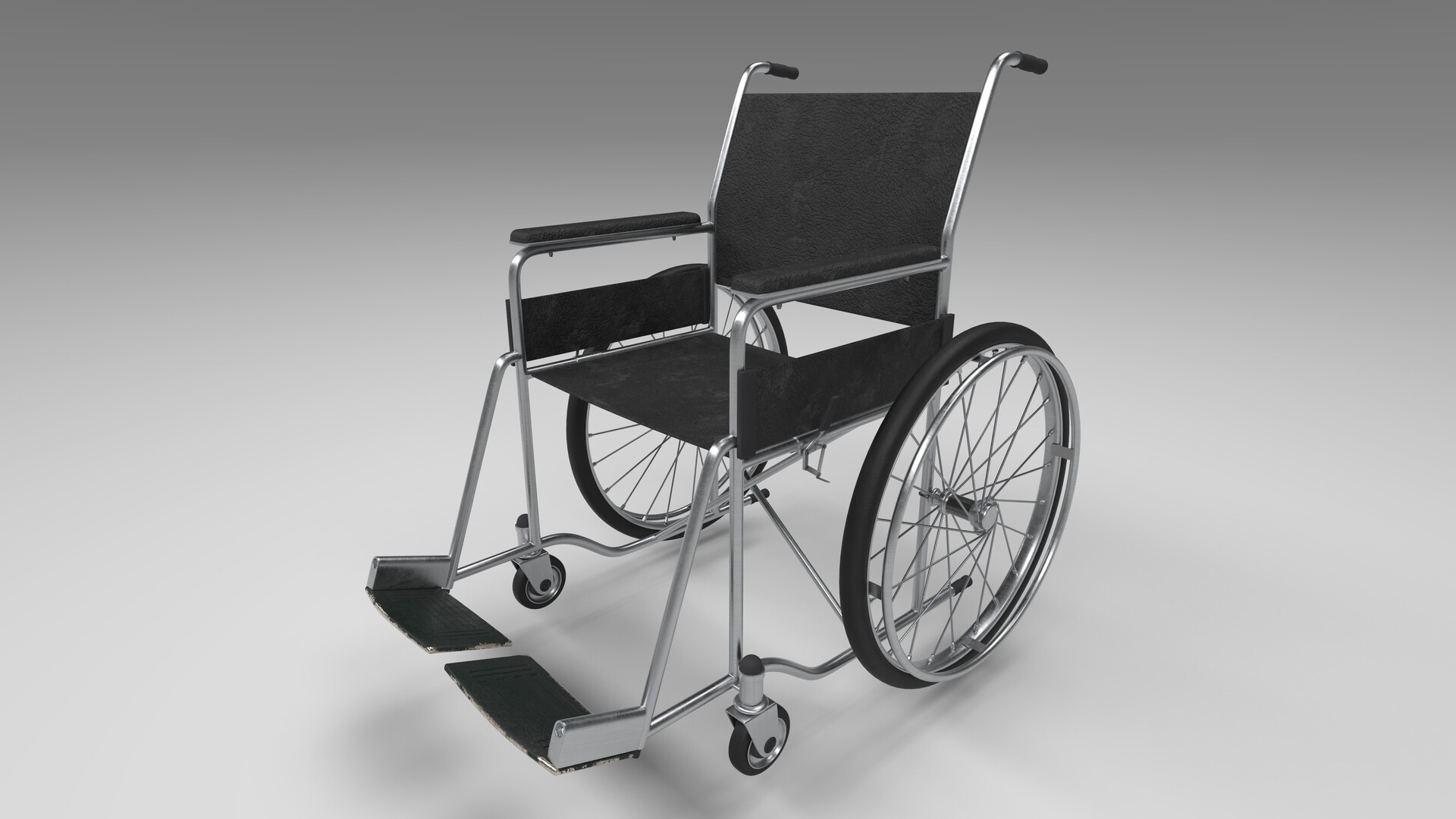 Daz Studio wheelchair