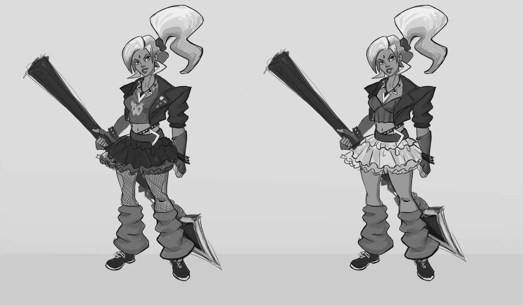 Riot Creative Contest 17 Punk Nidalee Polycount