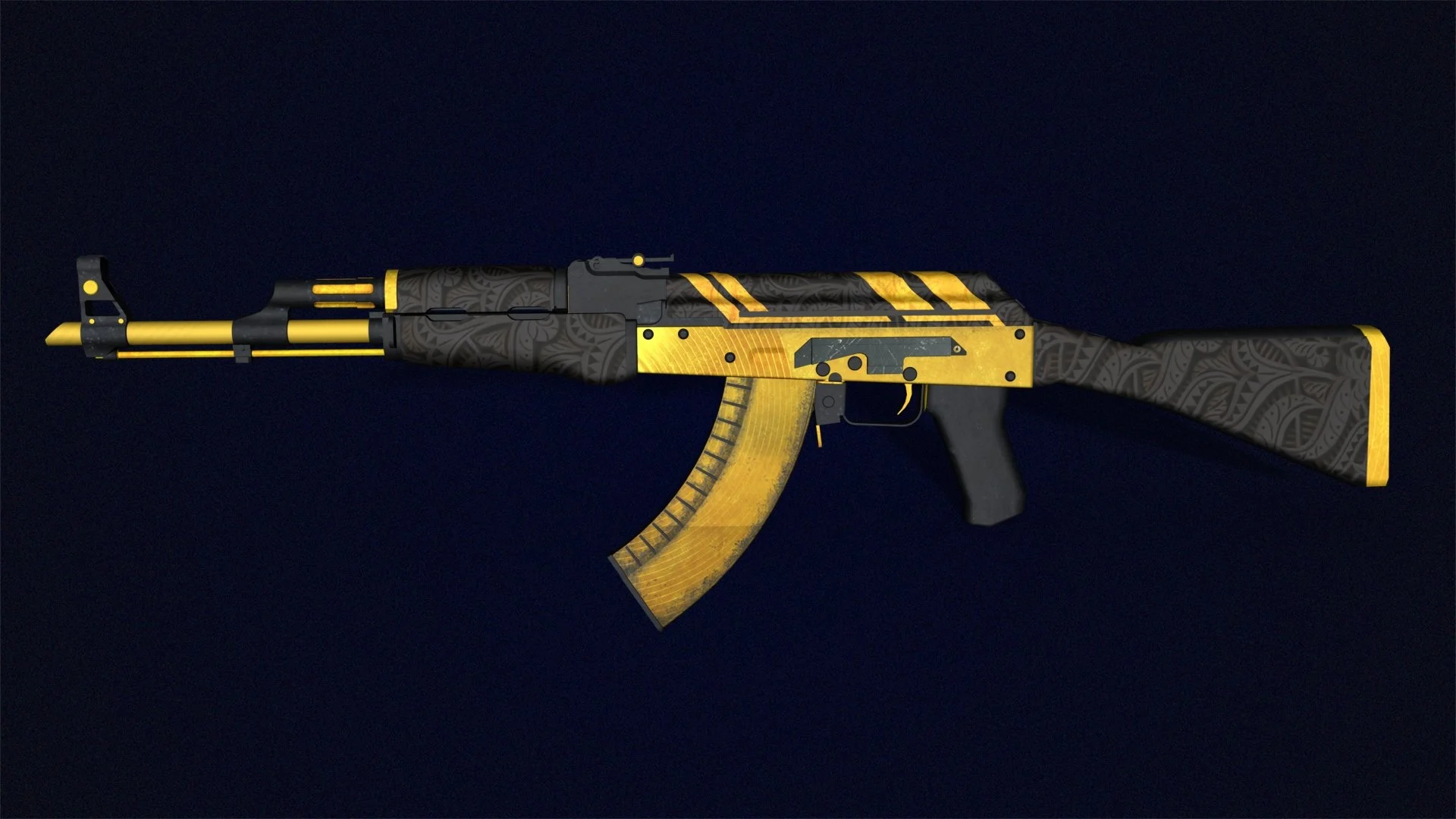 Pc Csgo Ak 47 Goldenrod Wip Any Suggestions Will Be