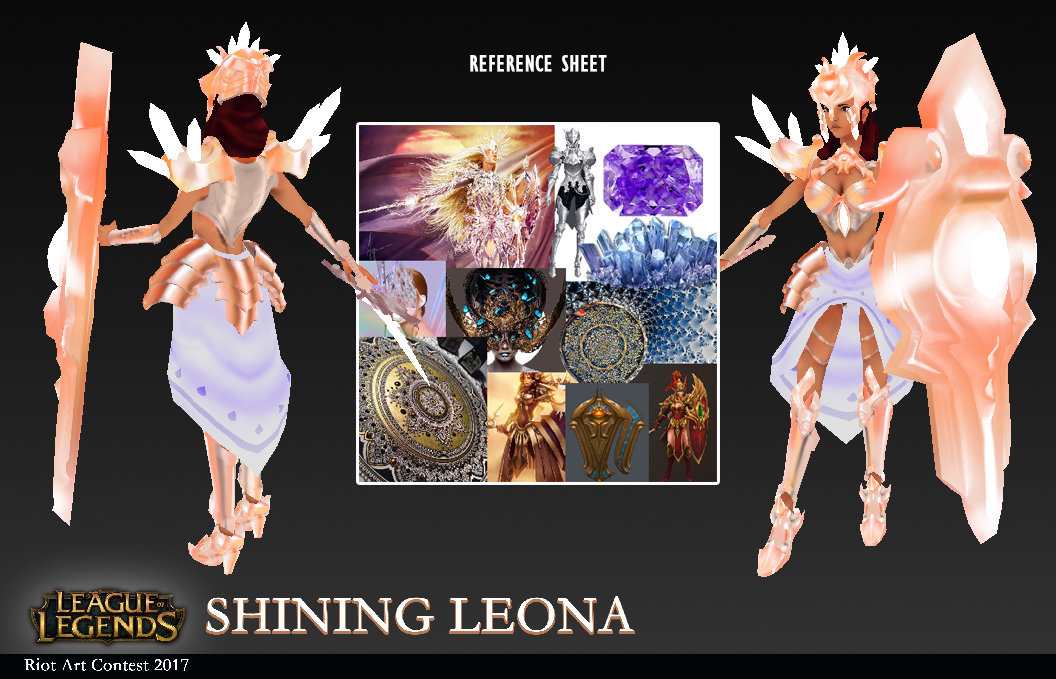 [riot Creative Contest 2017] Character Art Shining Leona — Polycount