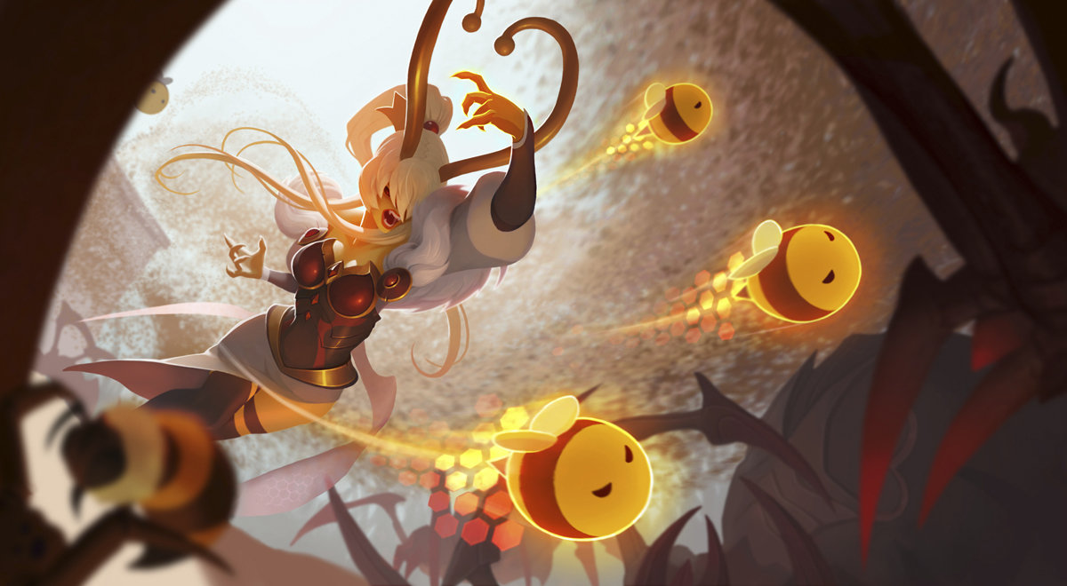 Riot Art Contest 2017 Queen Bee Syndra Polycount