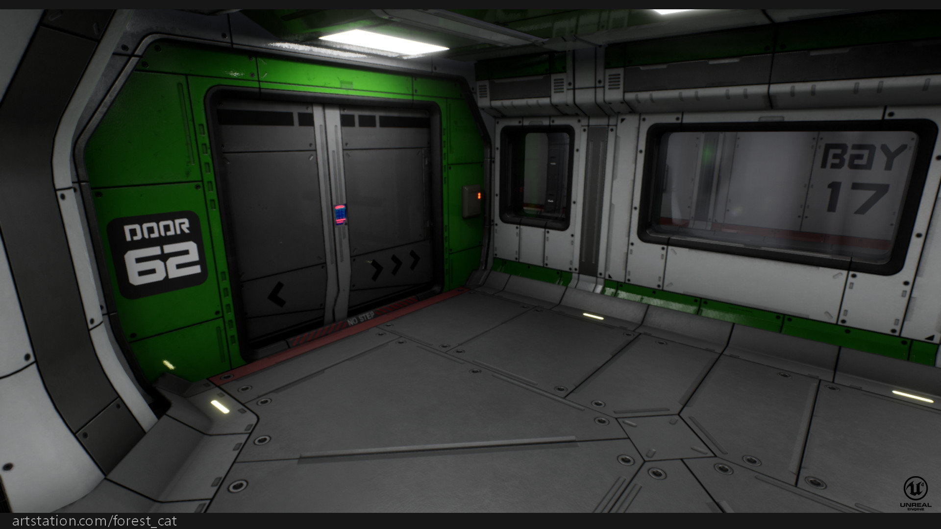 [Released] Modular Sci Fi Corridor B — Polycount