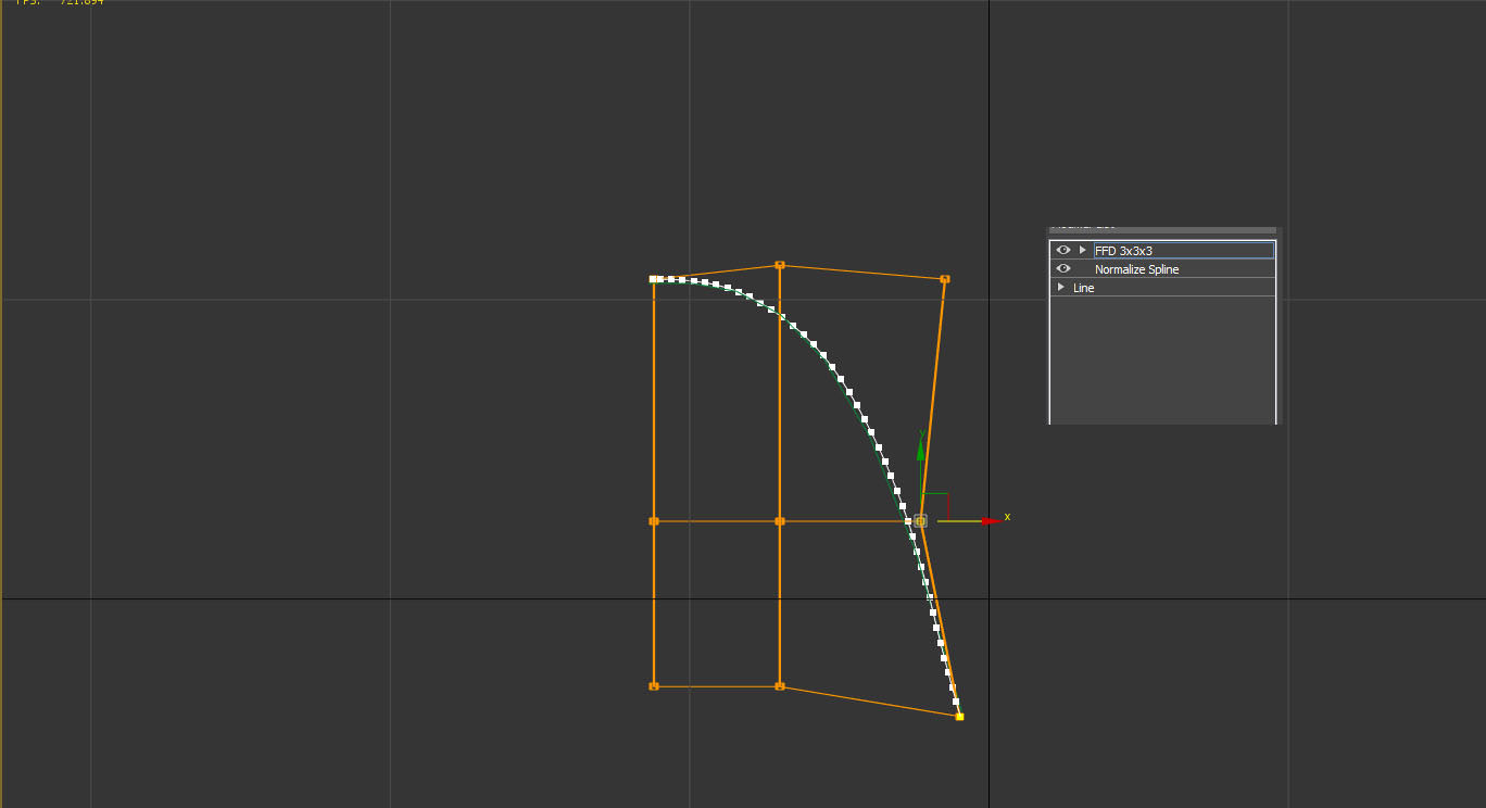 3ds Max Conform Spline To Another Spline Polycount