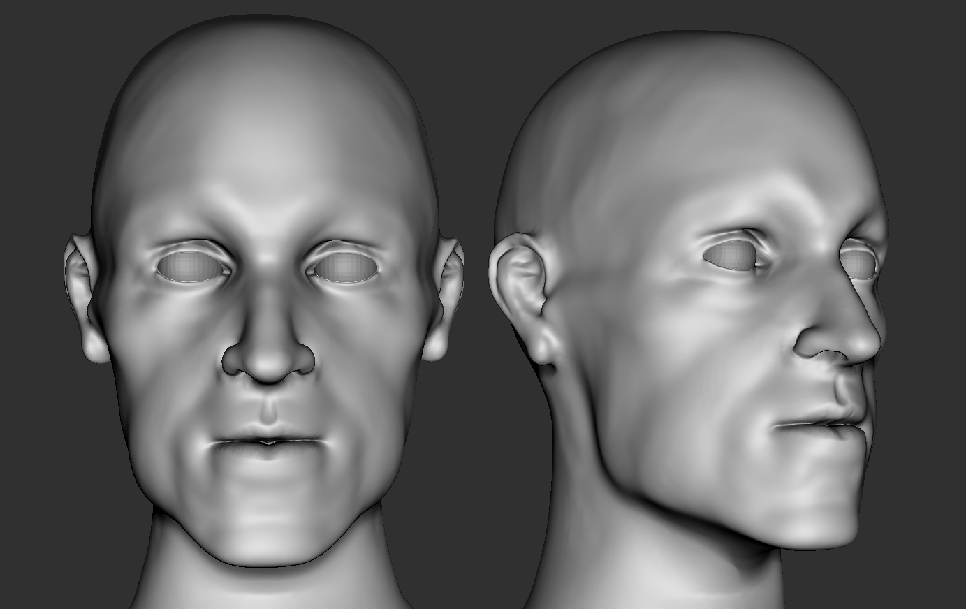 NEWBIE doing Daily Head Sculpts for 30 days. — polycount