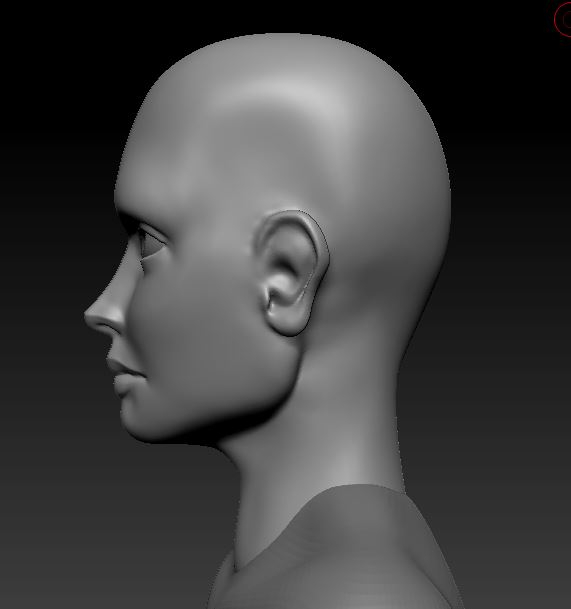 head sculpting zbrush