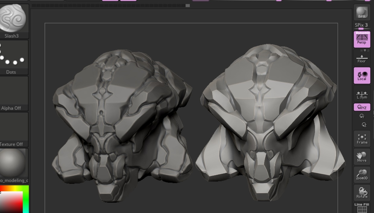 how to increase polycount in zbrush