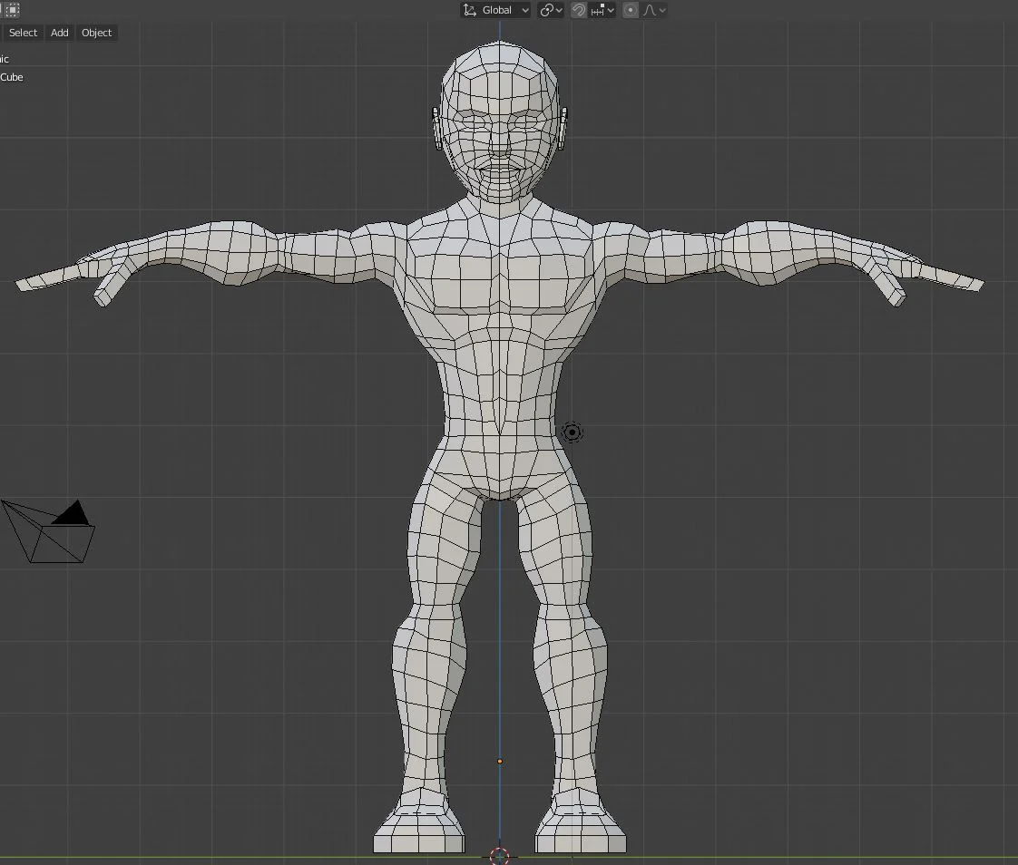 Male Base Mesh Stylized Wip — Polycount