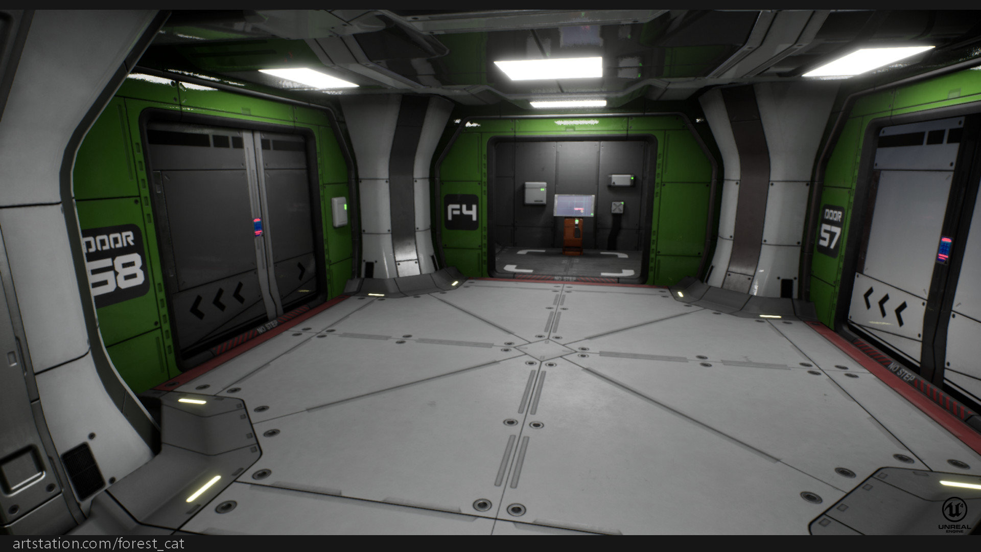 [Released] Modular Sci Fi Corridor B — Polycount