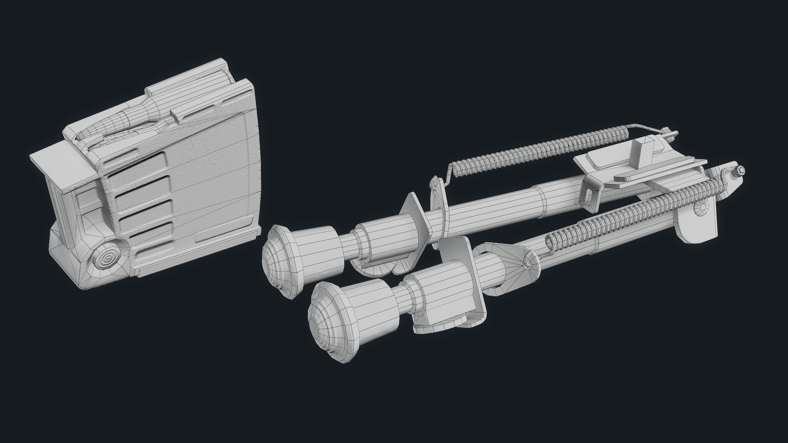 sketchup models model 94 rifle