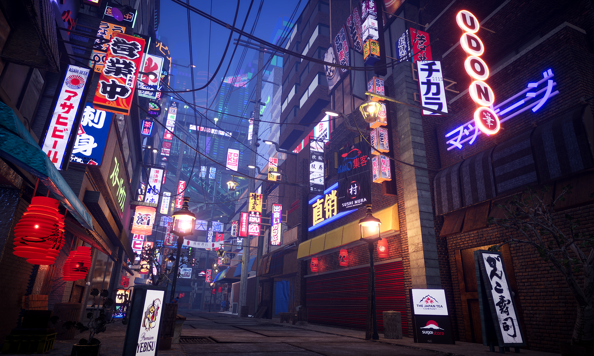 Tokyo Night Polycount