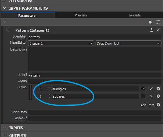 Substance Designer | Using custom labels inside `Export outputs` dialog