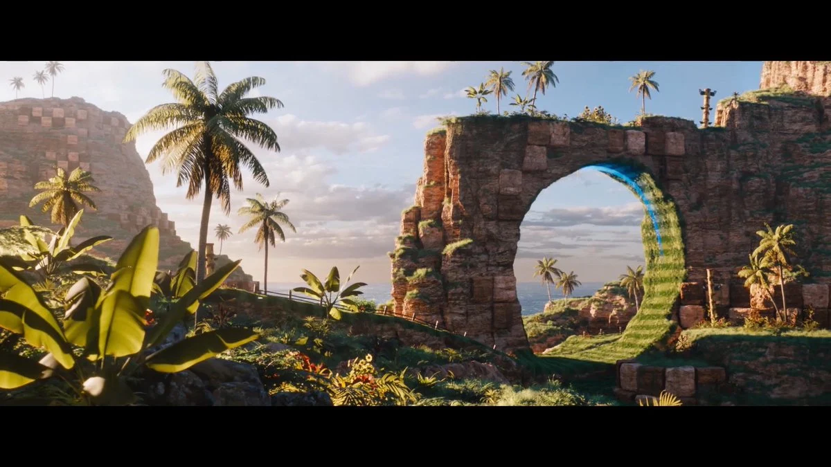 Green hill zone made with unreal engine 3