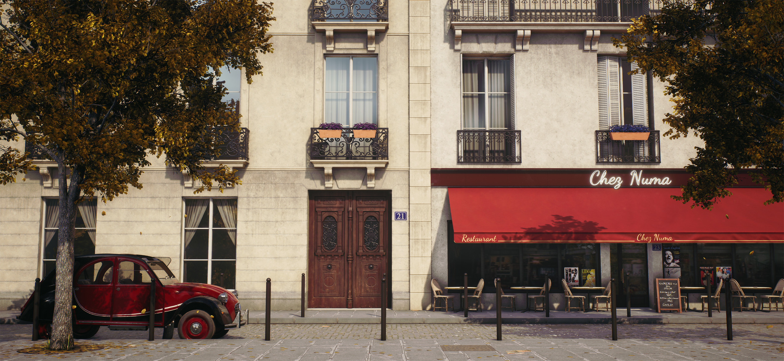 Paris Street Ue4 Polycount