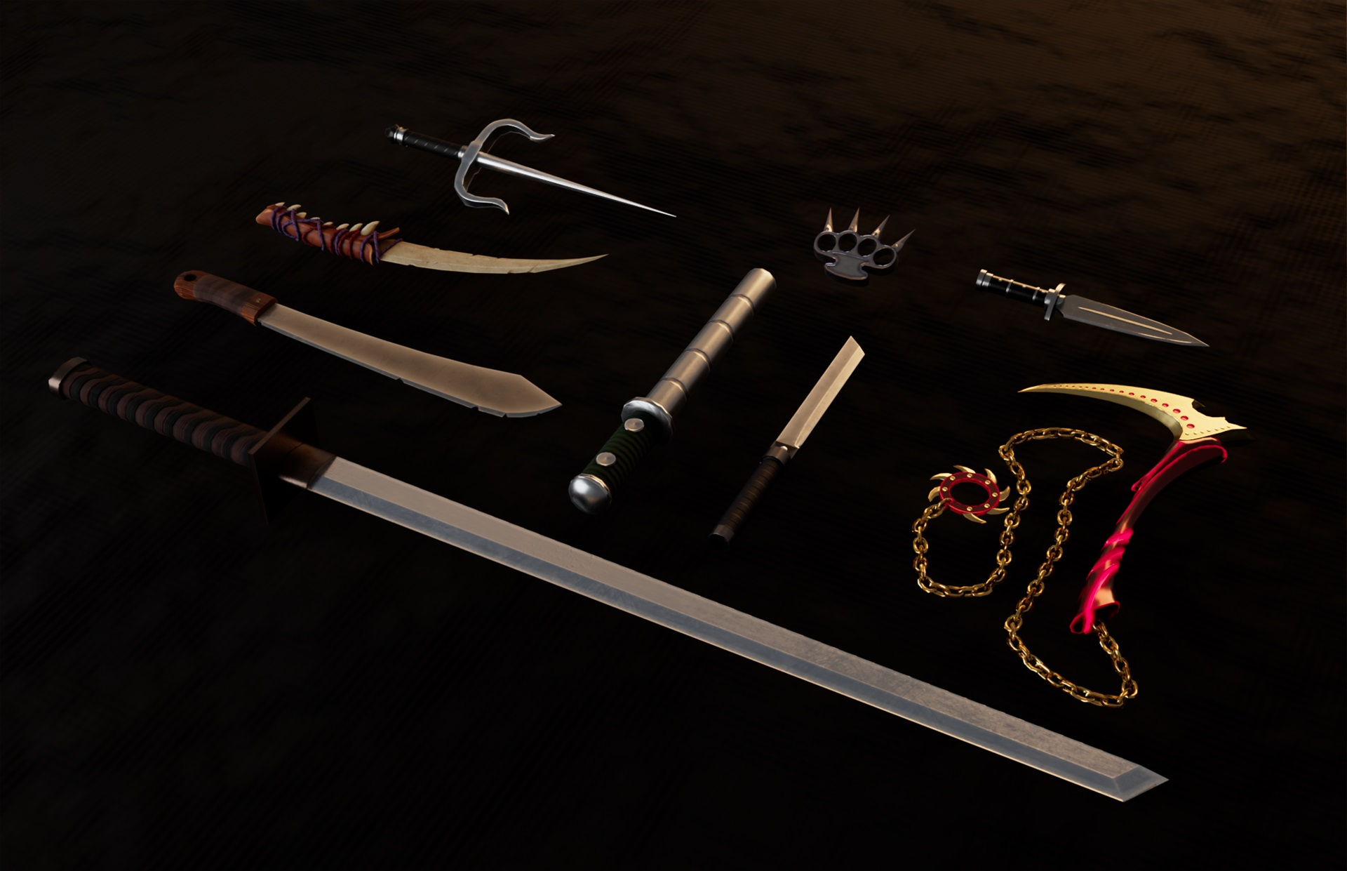 FOR HIRE] Game-Ready Weapons, Props & Stylized Characters | Fixed