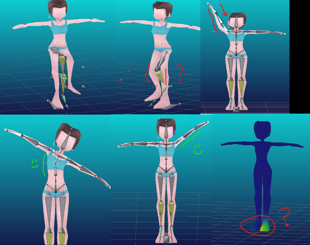 Hey guys, I need help with rigging a character model with shape keys :  r/blender