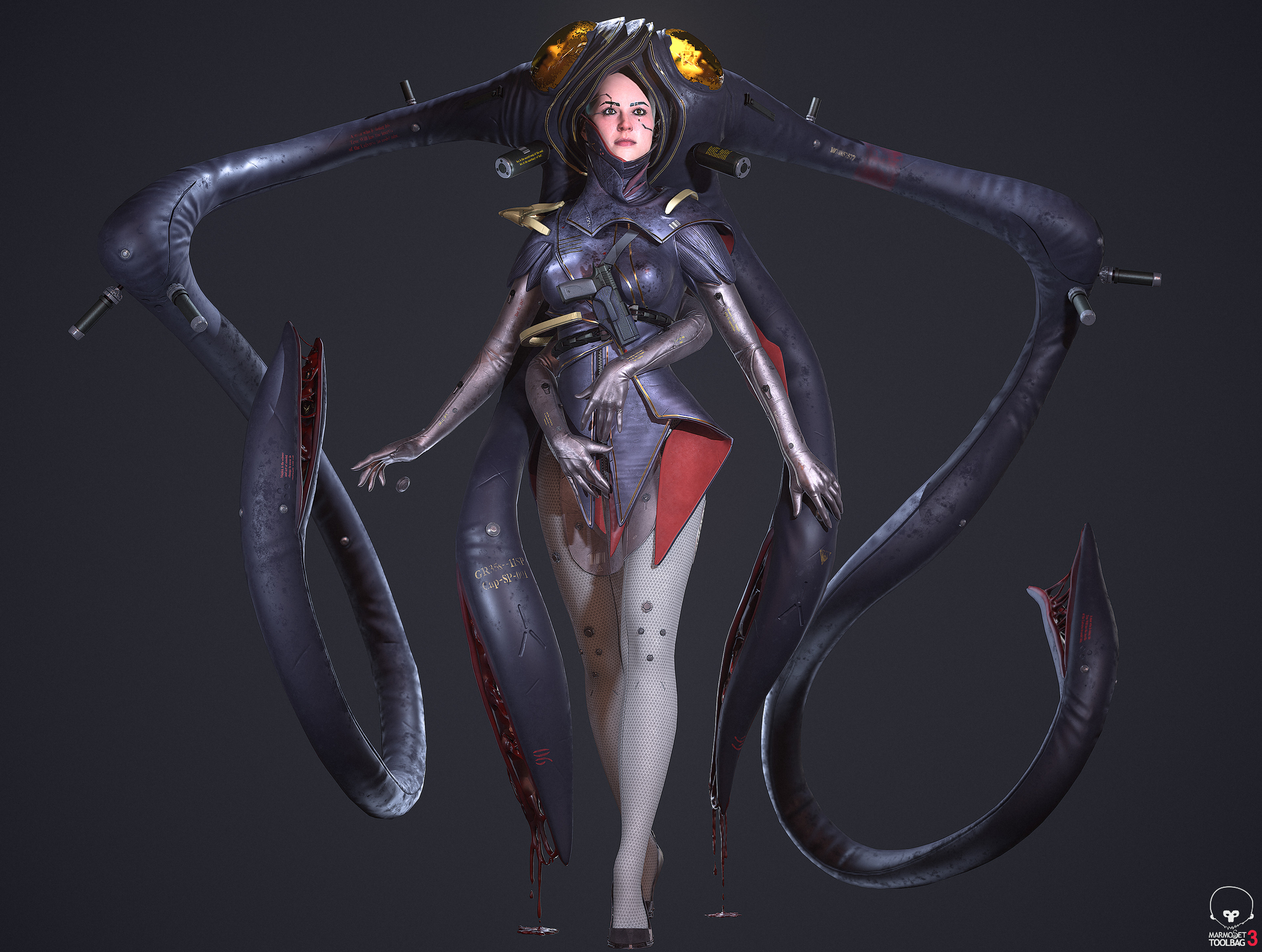 Lady Eel — Polycount 1296