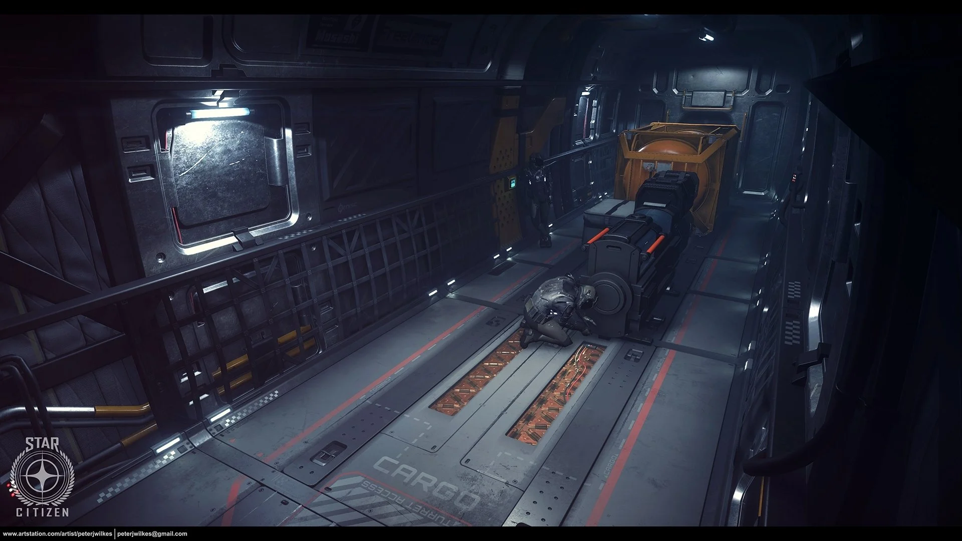 Star Citizen - Freelancer Interior — polycount