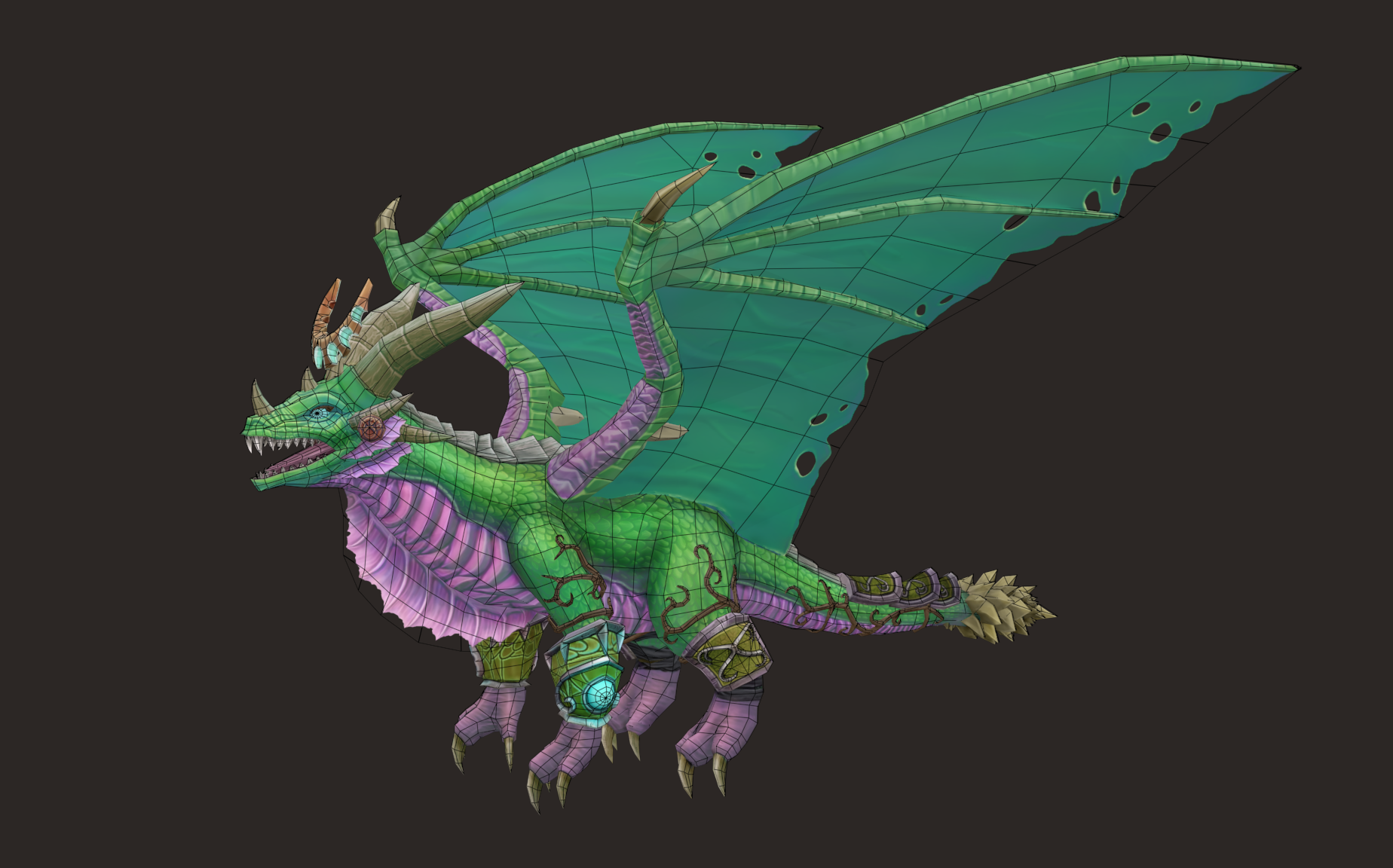 Ysera Dragon Form