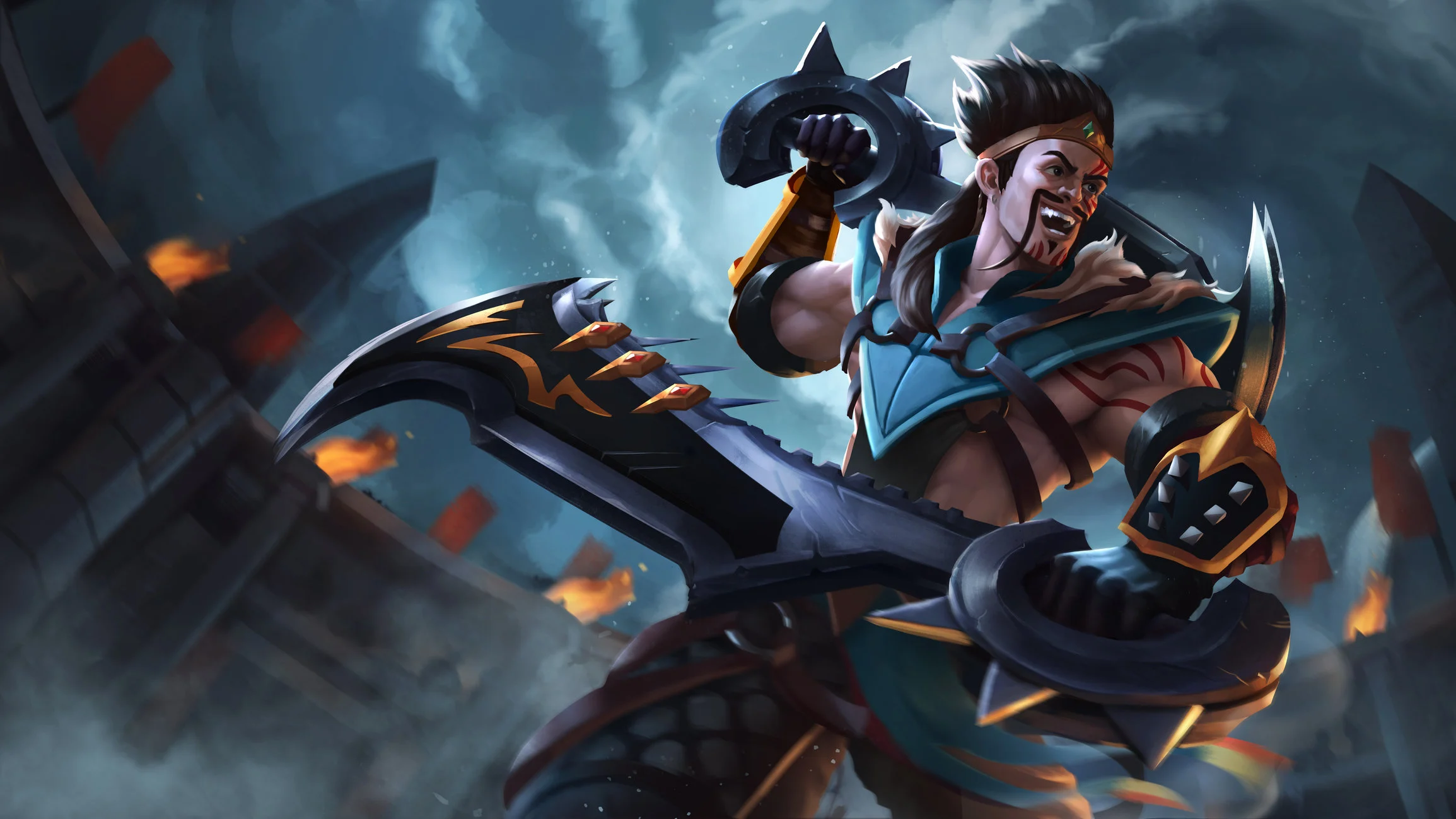 Draven Default Skin Rework Polycount