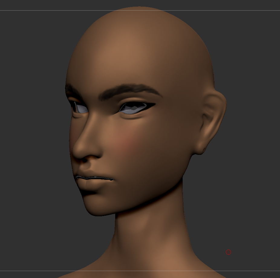 make interior faces visible zbrush