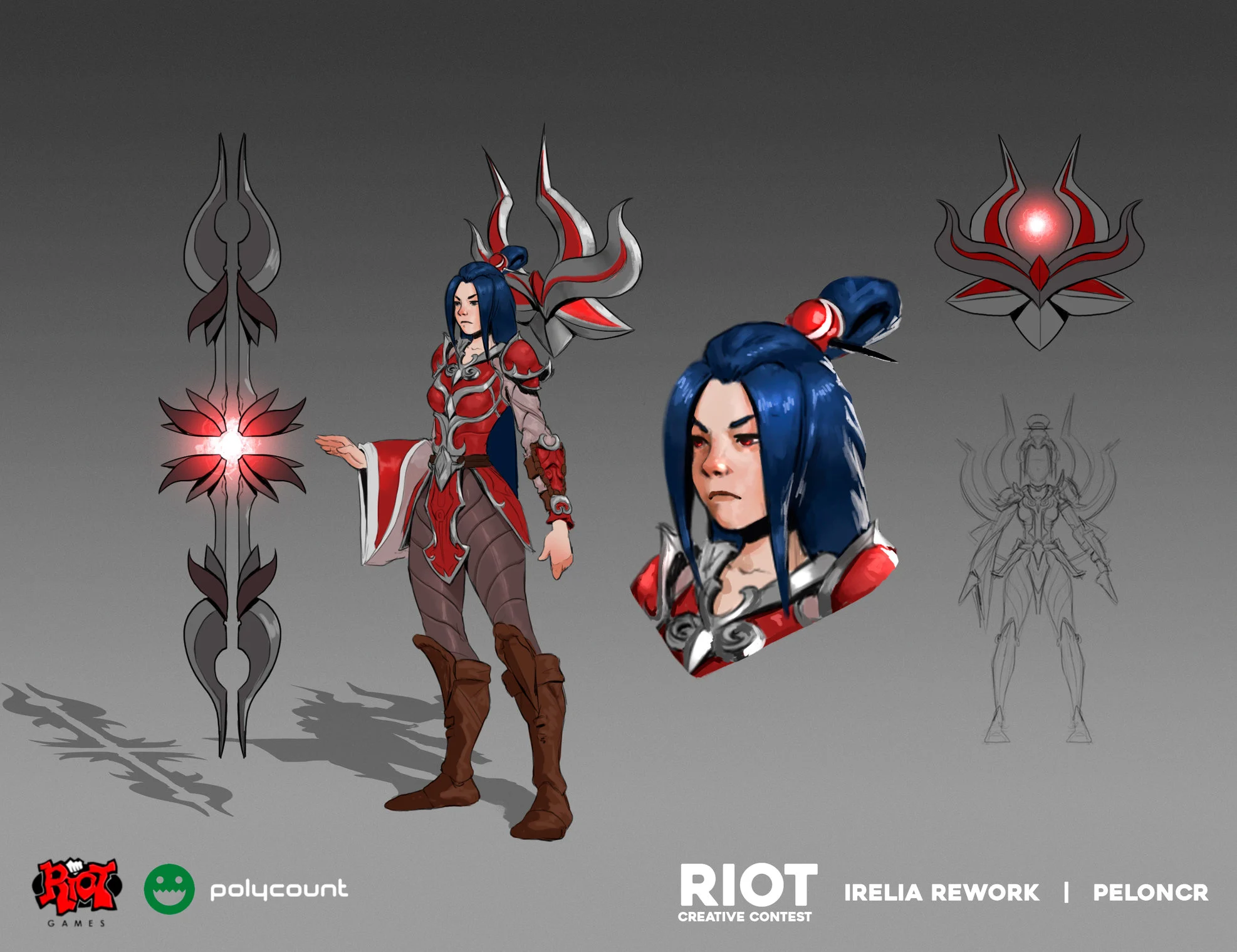 Riot Art Contest] Irelia - Polycount Forum