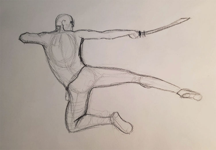 Figure drawing pose search - Figurosity