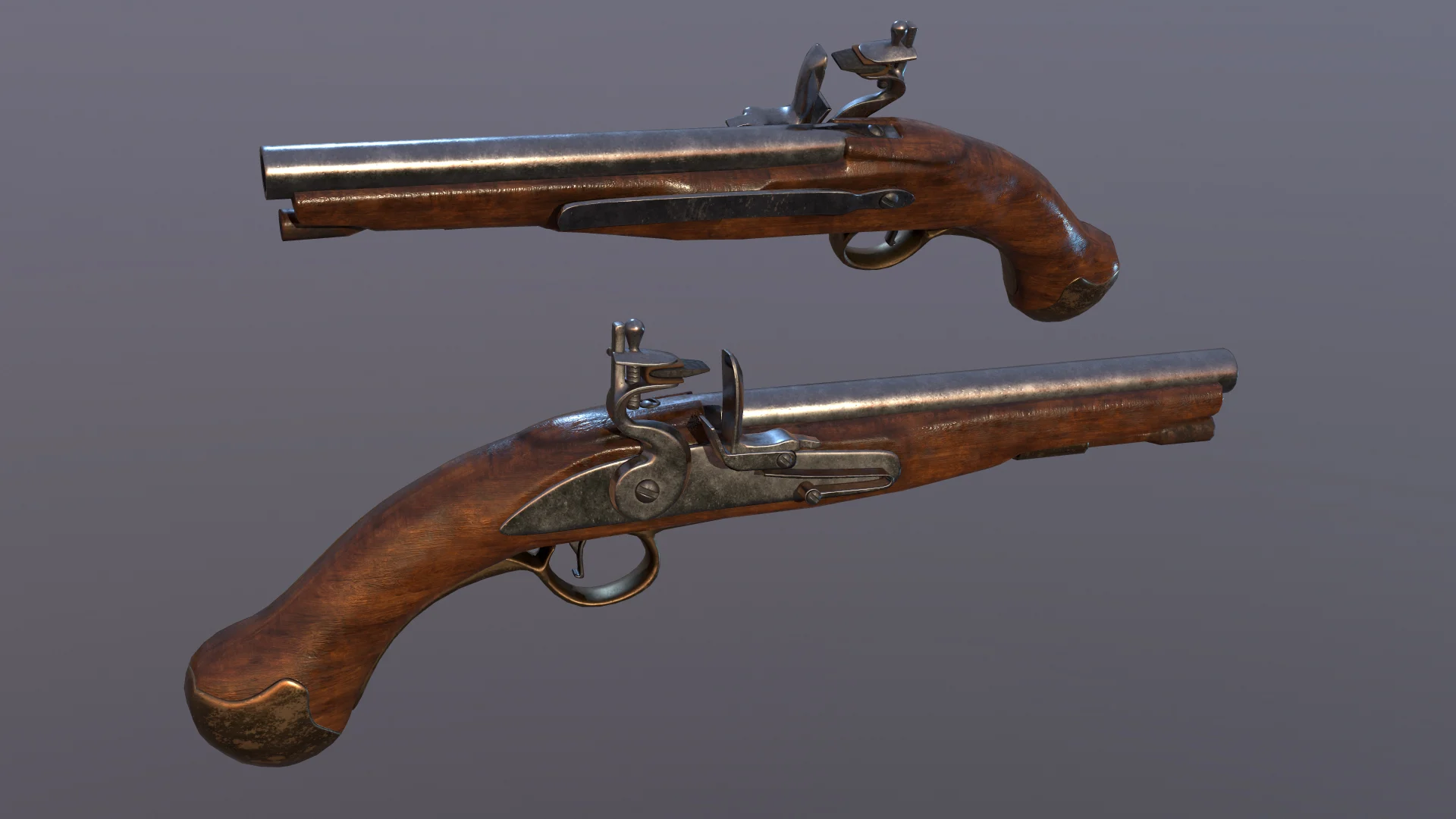 Blackwake Weapons — polycount