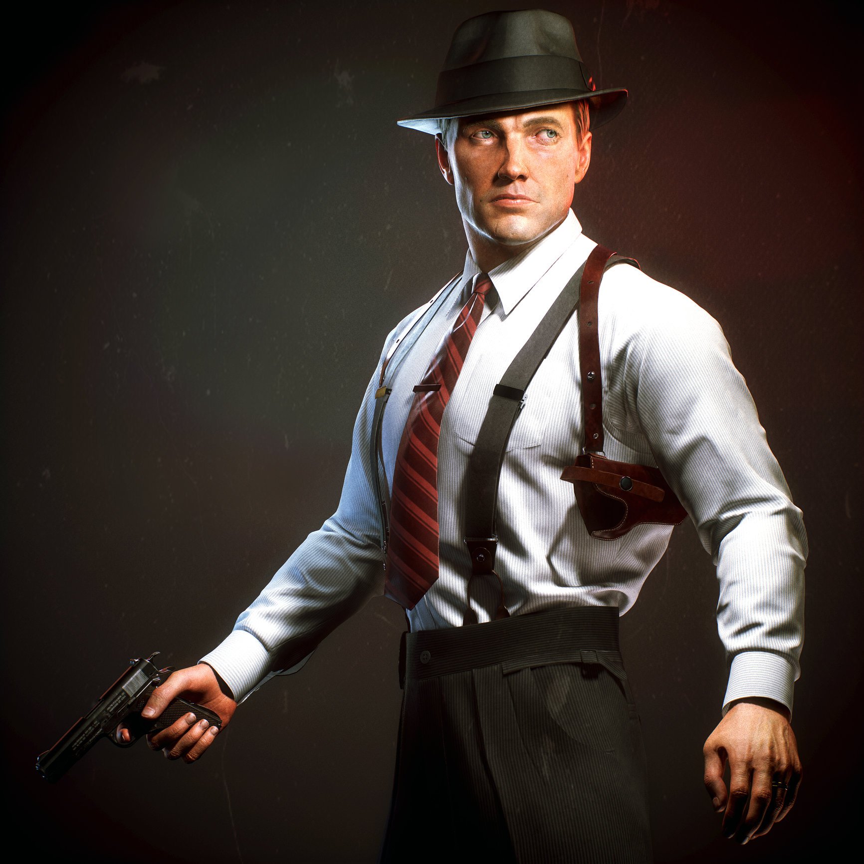 1950s s Detective Polycount