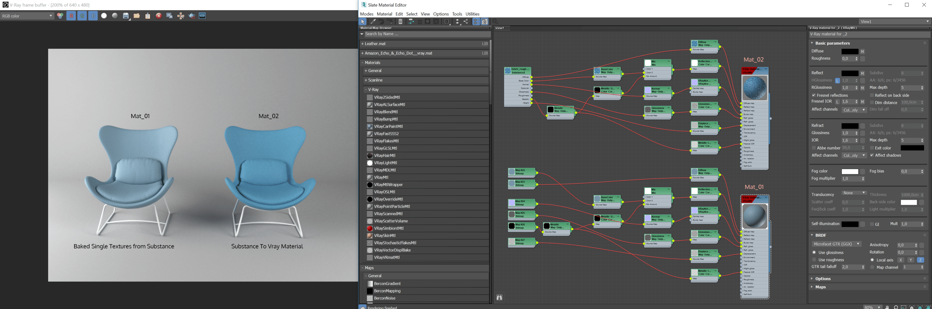 Substance Plugin for 3Ds Max / Vray Different Results — polycount