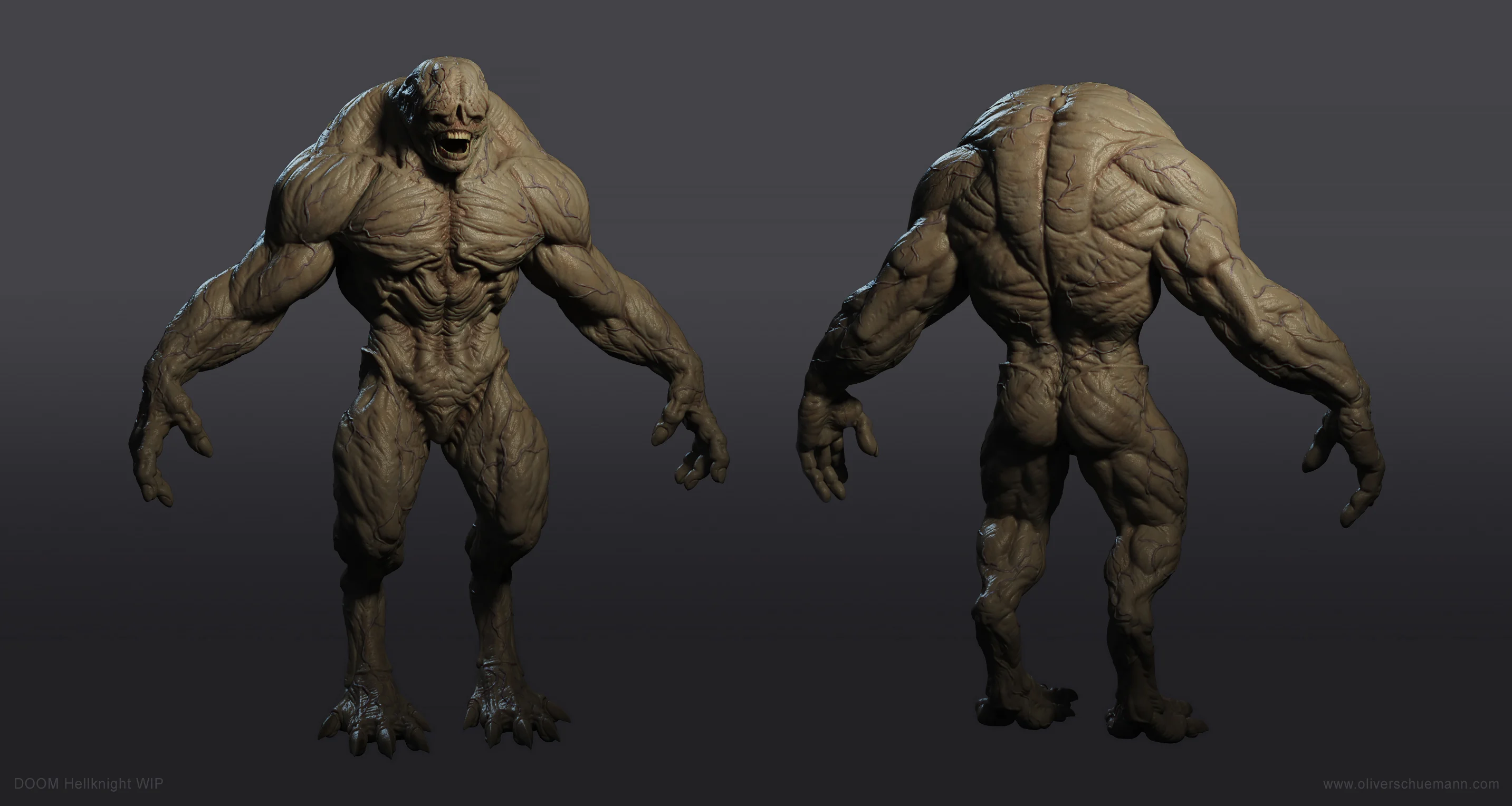 Doom 3 Hellknight — Polycount