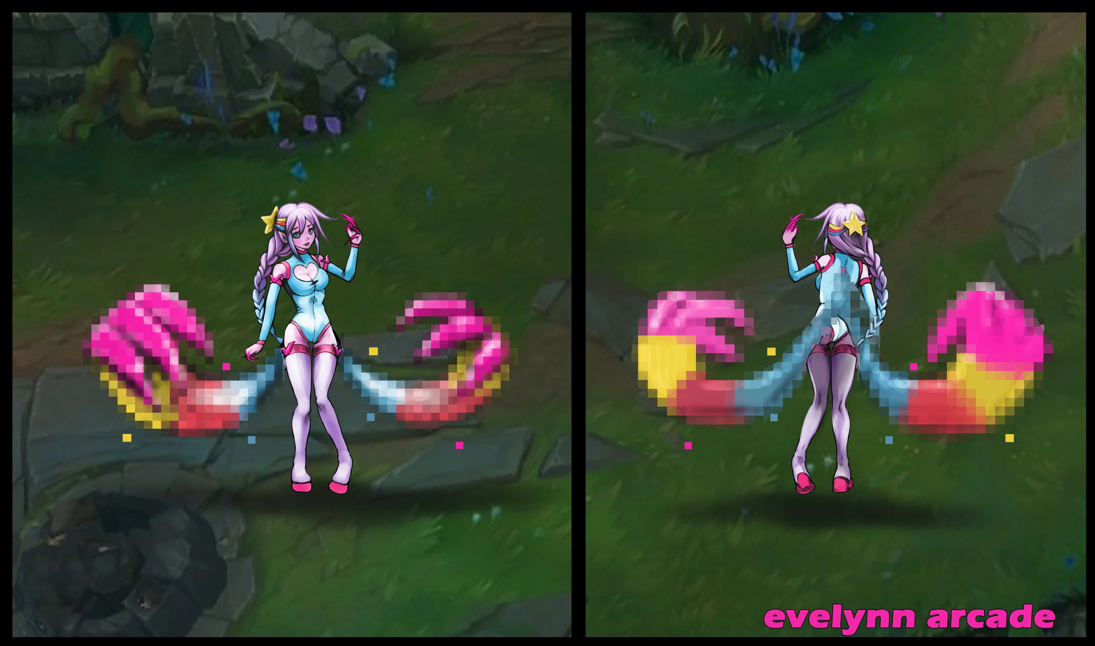 [riot Art Contest 2017] Evelynn Arcade — Polycount