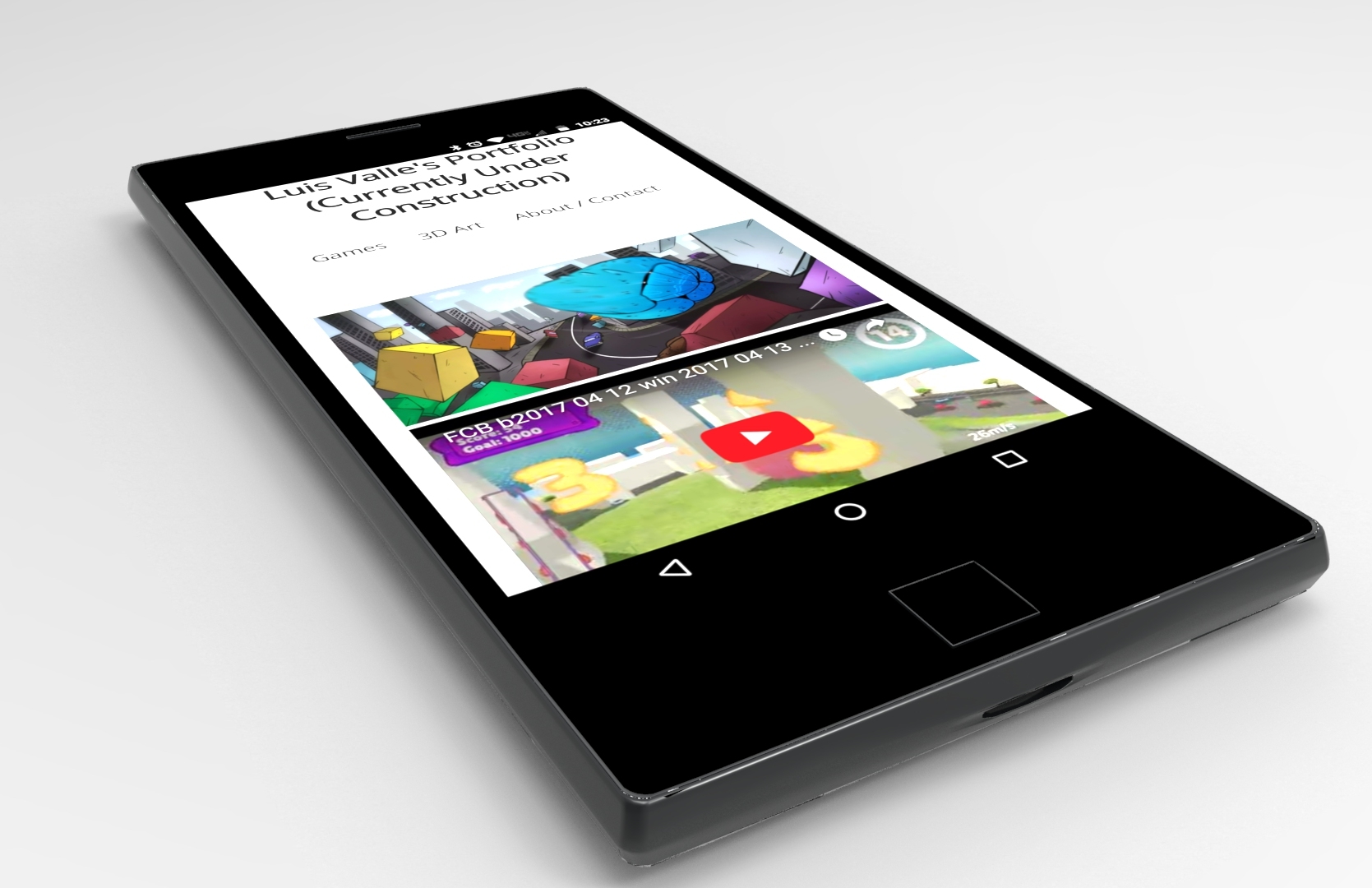 Cell Phone Critique — polycount