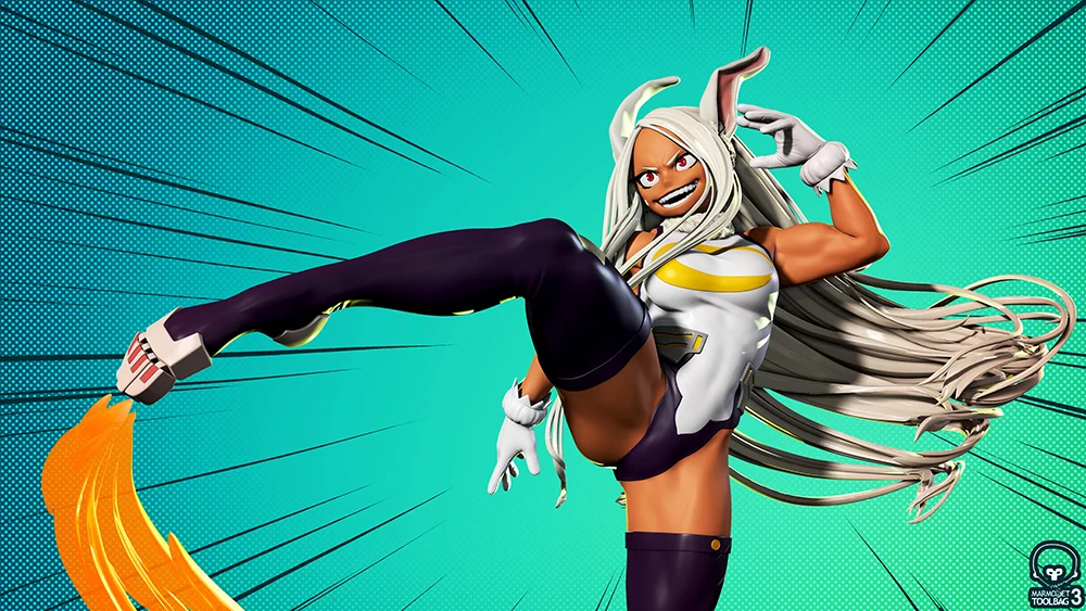 Mirko Miruko My Hero Academia Fan Art — Polycount