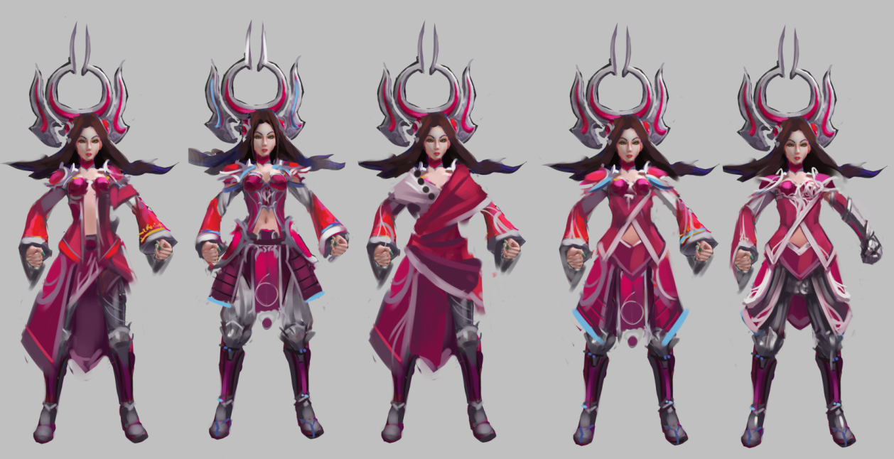 Riot Creative Contest 2017] Irelia redesign/splash — polycount