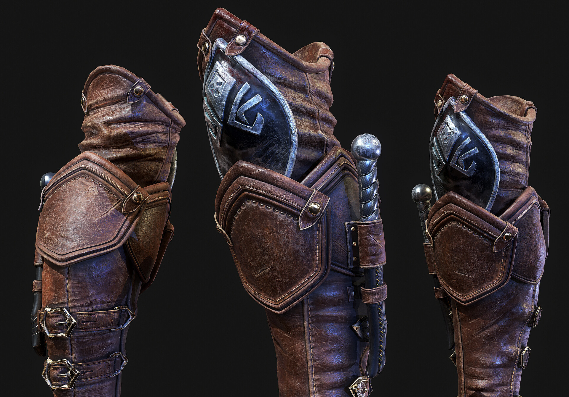 Elf Commander boots_Real_Time — polycount