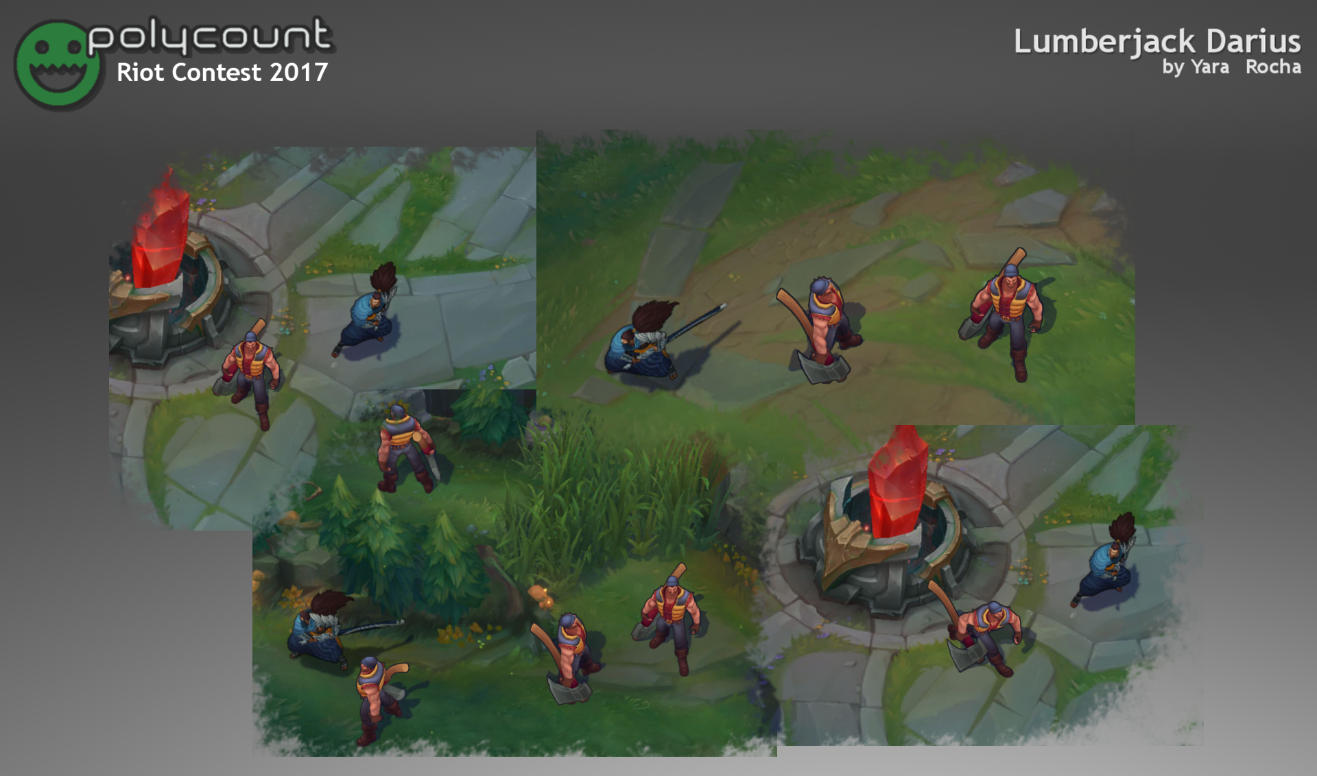 RIOT CREATIVE CONTEST 2017] Lumberjack Darius — polycount