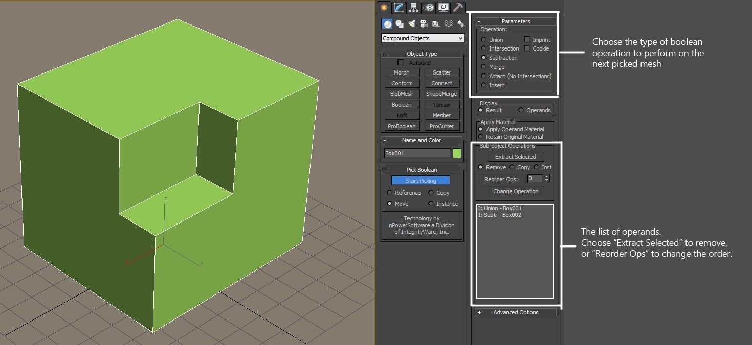 boolean 3ds max