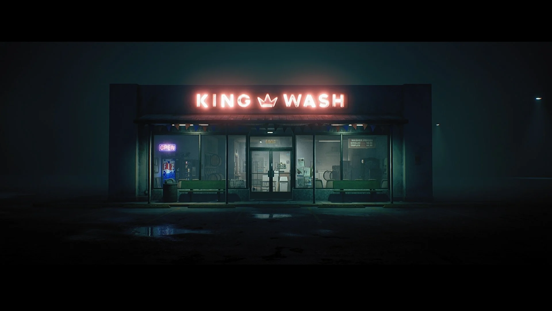 [UE4] King Wash Laundromat — polycount